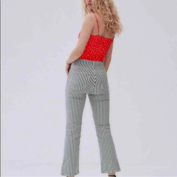 NWT ZARA Red Star Lace-Up Bodysuit S - Picture 5 of 14